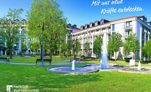 Außenaufnahme der m&i Fachklinik Bad Liebenstein